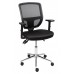 Lily Task Chair - Black Base With Arms
